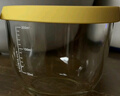 樂(lè )扣樂(lè )扣（locknlock）輔食盒玻璃蒸蛋碗寶寶碗嬰兒碗套裝黃色340ml*2 曬單實(shí)拍圖
