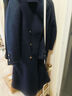 絲柏舍綿羊毛大衣2025冬裝新款女裝時(shí)尚學(xué)院風(fēng)英倫氣質(zhì)雙排扣外套 曬單實(shí)拍圖
