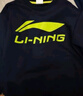 李寧童裝兒童運動(dòng)衛衣男女小大童大logo經(jīng)典款印花上衣160YWDV403-1 曬單實(shí)拍圖