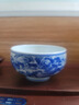 金鑲玉青花瓷茶杯景德鎮(zhèn)匠人全手工繪制主人杯窯燒單杯子家用陶瓷品茗杯 景德鎮(zhèn)山水青花瓷杯 曬單實(shí)拍圖