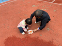 幼歌（YOUGE）嬰幼兒秋季新款甜美草莓波點(diǎn)小紅帽防風(fēng)柔軟透氣漁夫帽 紅草莓 52cm(3-6歲/適合頭圍48-52cm) 曬單實(shí)拍圖
