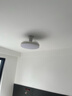 佑家吸頂隱形風(fēng)扇燈餐廳家用變頻的電扇燈臥室客廳吊扇燈 四葉42寸72w全光譜（不含安裝） 曬單實(shí)拍圖