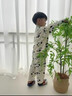 小熊傳說(shuō)兒童睡衣男童家居服套裝全棉A類(lèi)童裝衣服小香風(fēng) （印花純棉）米黃熊貓 100 cm/65碼 曬單實(shí)拍圖