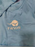 小藍象（hinos）兒童睡衣排汗速干春秋冬季男女童居家服空調服秋衣秋褲保暖內衣 藍色  基礎排汗長(cháng)袖長(cháng)褲 130 曬單實(shí)拍圖