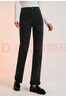 森馬（Semir）森柔牛仔|牛仔褲女毛邊小直筒褲2024冬季抓毛九分褲109724124004 曬單實拍圖
