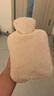 小魔熱水袋注水暖肚子暖水袋暖手寶女學(xué)生敷肚子柔軟仿兔絨熱敷1000ml 曬單實(shí)拍圖