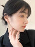Lnieer珍珠耳環(huán)女士小眾設計感高級耳墜氣質(zhì)耳扣2025新款耳飾品生日禮物 【金色】珍珠耳環(huán)-送女友老婆 曬單實(shí)拍圖