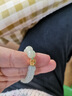 中國黃金（CHINA GOLD）小桃花黃金轉運珠女款足金DIY配件生日禮物送女朋友老婆 足金桃花轉運珠約0.11g【紀念品】 無(wú)繩 曬單實(shí)拍圖