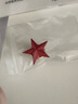 魅迪芬廠家直銷五角星徽章星級(jí)員工服務(wù)之星胸章 星星銷售 定做星星胸針 1.6CM銅材料金色 曬單實(shí)拍圖