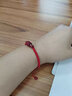 戚小米2026年朱砂貔貅馬年本命年紅繩手鏈紅色轉運珠編織手繩寶寶男女款 【平安紅】 曬單實(shí)拍圖