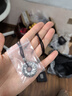 口力米大COLIMIDA99足銀吉祥八寶項鏈男復古足銀心經銀吊墜百搭男士轉運平安扣掛墜 吉祥八寶吊墜 曬單實拍圖