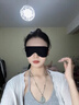 JCZS德國品牌眼罩遮光親膚睡眠專(zhuān)用午休晚上睡覺(jué)神器男女緩解眼疲勞透 黑色【0壓感 親膚不勒耳】2個(gè)裝 曬單實(shí)拍圖