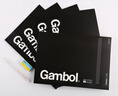 國譽(yù)(KOKUYO)A4無(wú)線(xiàn)裝訂本Gambol渡邊學(xué)生辦公筆記本子膠裝本 5mm方格 50張/本 5本黑色 WCN-GNB2553 曬單實(shí)拍圖