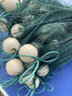 廣太拉網(wǎng)拖魚網(wǎng)拉網(wǎng)漁網(wǎng)拉魚網(wǎng)刮網(wǎng)托網(wǎng)清塘撈大魚隔網(wǎng)圍網(wǎng)魚塘攔阻網(wǎng) 6米高50米長2指【粗9股】加重墜 曬單實拍圖
