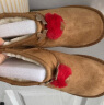 巴拉巴拉童鞋儿童加绒雪地靴圣诞风男女童短靴卡通萌趣棉靴冬 小鹿款（卡其色） 30码 实拍图
