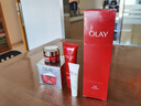 玉蘭油（OLAY）護(hù)膚品套裝女大紅瓶水乳精華面霜保濕化妝品緊致抗皺送禮物女朋友 水霜+小樣 曬單實(shí)拍圖