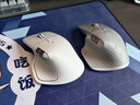 羅技（Logitech）大師系列 MX Master 4 高性能無線藍(lán)牙鼠標(biāo)  辦公鼠標(biāo) 靜音鼠標(biāo)  升級(jí)款 淺灰 帶無線接收器 曬單實(shí)拍圖