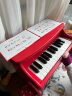 NEW CLASSIC TOYS儿童木质机械小钢琴 儿童电子琴1-6岁男女孩宝宝音乐早教玩具礼物 25键白色经典儿童木质机械钢琴 实拍图