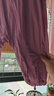 嫚熙（EMXEE）嬰兒連體衣超軟殼恒溫控濕出汗防著(zhù)涼男女?huà)胪罆襁B帽連身衣 羅蘭紫 73cm 曬單實(shí)拍圖