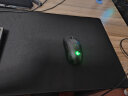CHERRY樱桃 超大鼠标垫 办公桌垫 键盘垫 游戏鼠标垫 高密纤维顺滑鼠标垫 黑色细面 900*350*4mm 实拍图