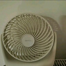公牛USB桌面風(fēng)扇 【電芯3C認證】迷你輕音小電扇4000mAh長(cháng)續航 壁掛兩用充電款-米云白 曬單實(shí)拍圖