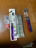 三分之一牙刷一柄雙頭可換刷頭竹炭軟毛超細護齦日本進(jìn)口細膩小頭 優(yōu)雅紫 1支 曬單實(shí)拍圖