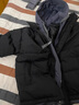 AEMAPE棉服男2025冬季美式假兩件連帽外套加厚保暖情侶棉衣男羽面包絨服 寶藍色 XL 推薦【120-140斤】 曬單實(shí)拍圖