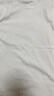 啄木鳥(niǎo)純棉正肩短袖t恤女夏季新款內搭修身顯瘦打底上衣體恤潮 白色 2XL 曬單實(shí)拍圖