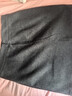 浪莎灰色毛呢短裙女半身裙冬季2025新款高腰顯瘦a字裙緊身辣妹包臀裙 曬單實(shí)拍圖