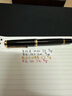 百利金（Pelikan）18K鋼筆M800簽字筆金尖商務(wù)書(shū)寫(xiě)簽名金筆禮盒 德國制造 日本直郵 BK黑色（EF筆尖） 曬單實(shí)拍圖