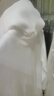 別語 德絨高領(lǐng)白色洋氣打底衫女秋冬新款修身內(nèi)搭加絨加厚上衣 白色 L (100-110斤) 曬單實拍圖