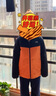 李寧童裝兒童羽絨服男女小大童防潑水85%鴨絨兩面穿外套150YYMU091-3 曬單實(shí)拍圖