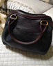 袋鼠真皮包包女包2025七夕洋氣斜挎包羊皮女包多層容量手提包單肩包 黑色  曬單實(shí)拍圖