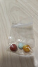 綠儂珠寶 蜜蠟?zāi)霞t老型桶珠紅綠燈隔珠腰珠星月菩提文玩手串配珠 直徑約10mm【黃銅隔片】 曬單實(shí)拍圖