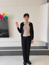 俞兆林（YUZHAOLIN）媽媽裝冬季加絨褲子女2025新款中老年女裝哈倫褲寬松加厚休閑女褲 卡其【加絨】 加厚 2XL 建議85-105斤 曬單實(shí)拍圖