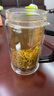 希諾雙層玻璃杯男士隔熱水晶杯帶手柄有把辦公室泡茶杯便攜家用杯子過濾網(wǎng)加厚透明水杯大容量便攜商務(wù)禮品杯 雙層420毫升-禮盒裝 曬單實(shí)拍圖