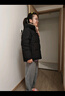 波司登25年冬季羽絨服90絨女士修身短款休閑加厚連帽休閑百搭外套 曬單實(shí)拍圖