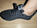 conwhd 負跟鞋男女K型輕便倒跟倒走鞋前面高后面低橡膠底防滑 黑色 42 曬單實(shí)拍圖