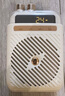 索愛（soaiy）S5小蜜蜂擴音器教師專用無線磁吸領夾藍牙音箱音響防嘯叫麥克風TF卡U盤喇叭導游戶外便攜式 曬單實拍圖