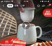 半物生活 陶瓷茶杯茶水分離杯辦公室泡茶杯喝茶杯男士茶道杯茶具過濾杯子 青綠小胖杯 曬單實拍圖