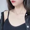 中國黃金（CHINA GOLD）輕奢一鹿有你足銀鉆石項鏈麋鹿吊墜中秋節禮物送女友老婆生日結婚情人限定禮盒-一鹿有你鉆石項鏈 曬單實(shí)拍圖
