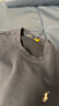 Polo Ralph Lauren 拉夫勞倫 男女同款 經(jīng)典款棉毛圈布運(yùn)動衫 001-黑色 M 偏大 曬單實(shí)拍圖