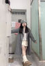 皮爾卡丹雙面羊毛呢風(fēng)衣外套女2025秋冬新款感雙排扣中長(zhǎng)呢子大衣外套女士 氣質(zhì)灰 m 曬單實(shí)拍圖