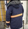 北沐晨冷庫凍庫專(zhuān)用防寒服套裝工作服加厚棉衣棉褲背帶褲男勞保服棉大衣 藏藍色 M /165 曬單實(shí)拍圖