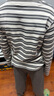 貓人兒童睡衣男童春秋款純棉小孩長(cháng)袖中大童家居服套裝 條紋小狗 170 曬單實(shí)拍圖