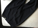 愛(ài)特愛(ài)（EITIE）氣質(zhì)OL高腰顯瘦小腳休閑褲通勤簡(jiǎn)約百搭春季新款6905601 黑色20 S 155 曬單實(shí)拍圖