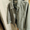 經(jīng)典故事（JANE STORY）經(jīng)典故事時(shí)尚簡(jiǎn)約短款風(fēng)衣女春秋2025新款高級氣質(zhì)小個(gè)子通勤外套 J03灰綠色 L 曬單實(shí)拍圖