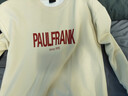 大嘴猴（paul frank）衛衣男士春秋季重磅美式印花外套男裝休閑長(cháng)袖t恤男 杏色 2XL 曬單實(shí)拍圖