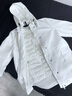 TOMMY HILFIGER【三合一防風(fēng)防水撼冬90絨】秋冬季女輕戶外羽絨服夾克外套45906 白色YBL S （推薦：100-115斤） 曬單實(shí)拍圖