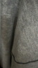 fano studios范洛Fano 慵懶高級感解構(gòu)交叉門襟蝙蝠袖圓領(lǐng)寬松廓形針織衫上衣 灰色第二批 L 曬單實(shí)拍圖